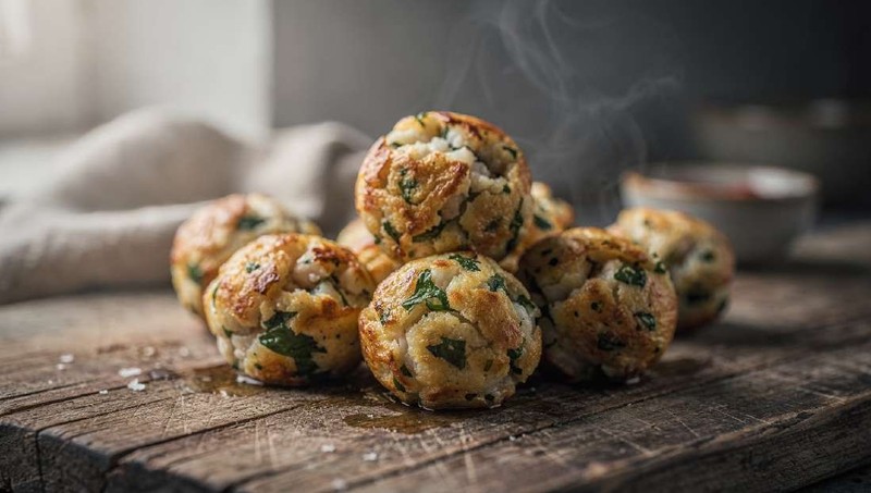 Bolitas Doradas de Pescado