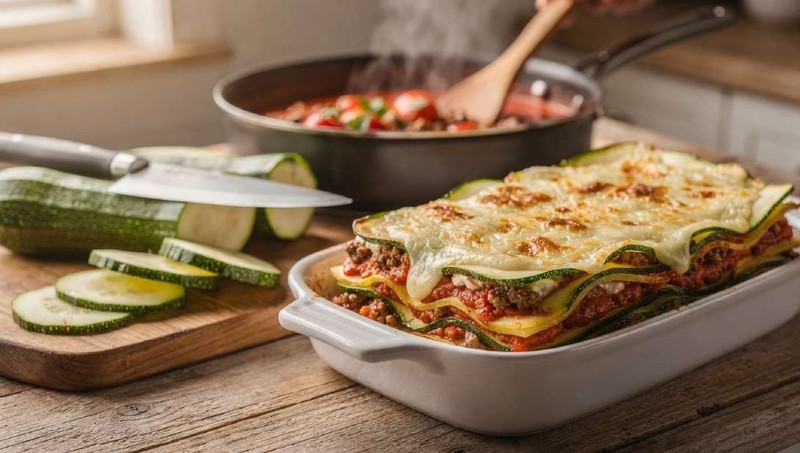 Lasaña de Calabacín (Low Carb)