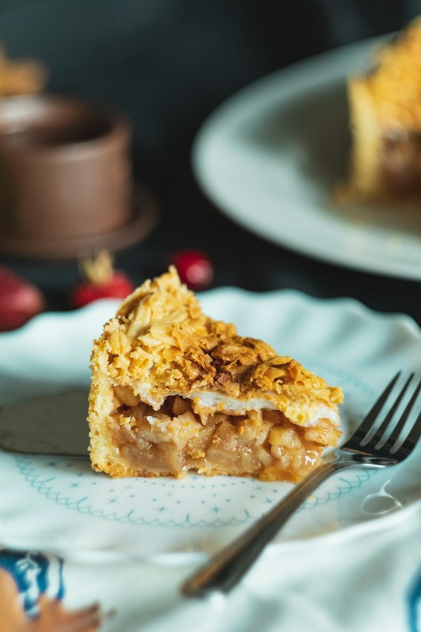 21. Pastel de Manzana Sin Azúcar