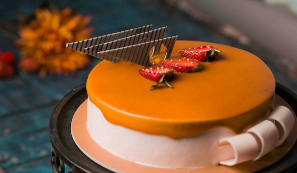 24. Pastel de Naranja Diet Esponjoso