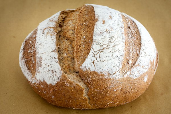28. Pastel de Harina de Linaza y Avena