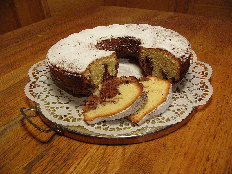 35. Pastel de Banana y Chocolate