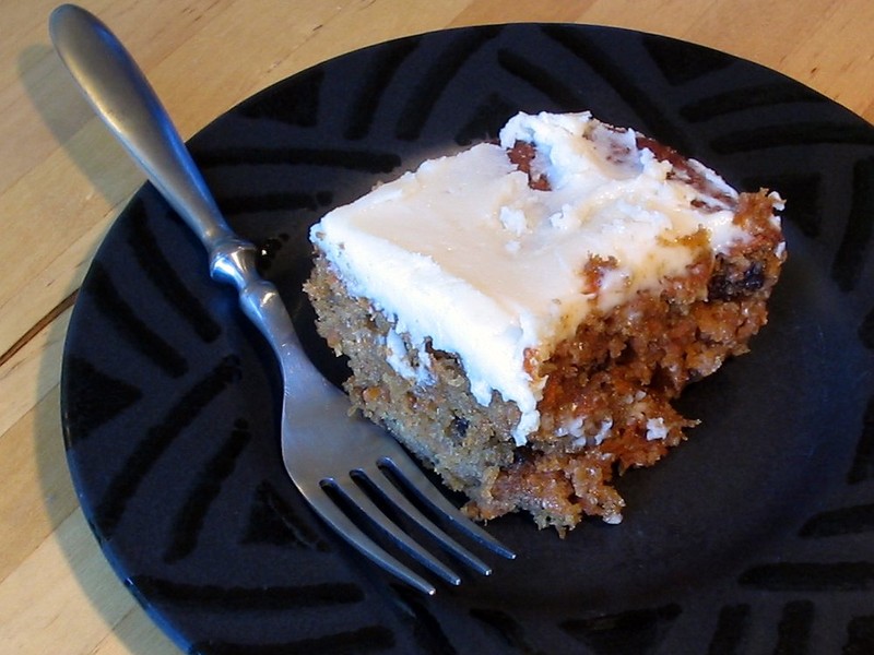 41. Pastel de Banana y Zanahoria