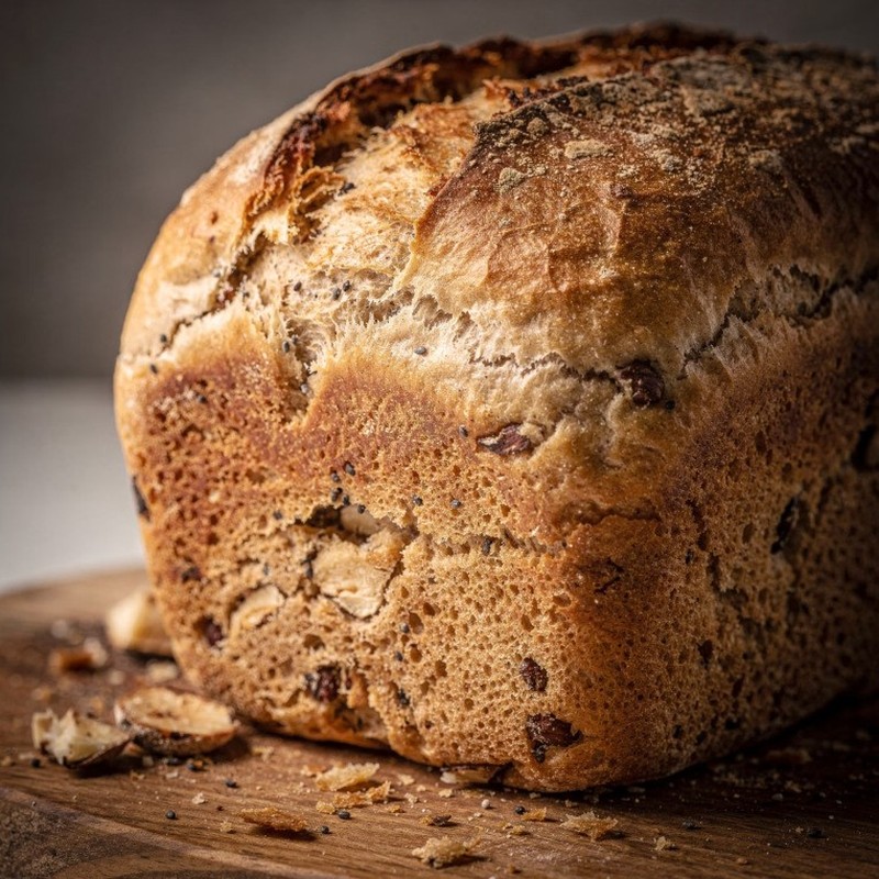 Pan de Castaña y Chía