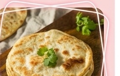 Pan Árabe (Pan Pita de Sartén u Horno)