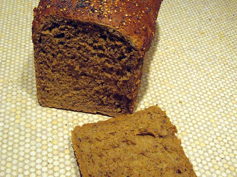 Pan Vegano Esponjoso de Lino y Chía