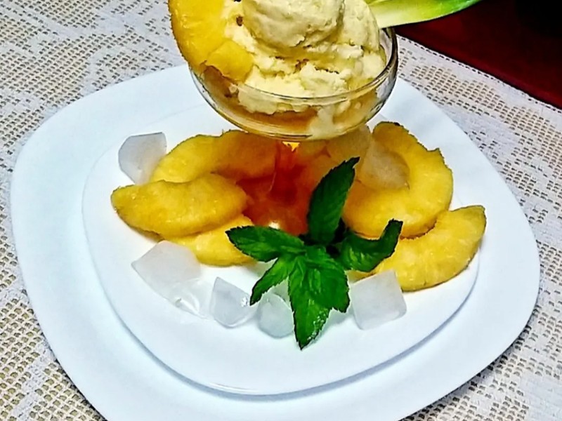 Helado de Piña