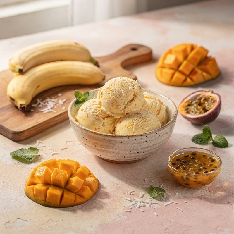 Helado Natural de Frutas Silvestres