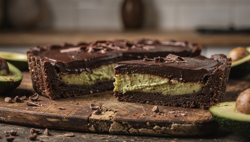Tarta Funcional de Chocolate Amargo