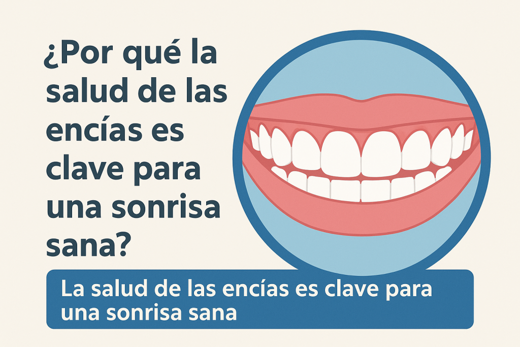 ¿Por qué la salud de las encías es clave para una sonrisa sana?